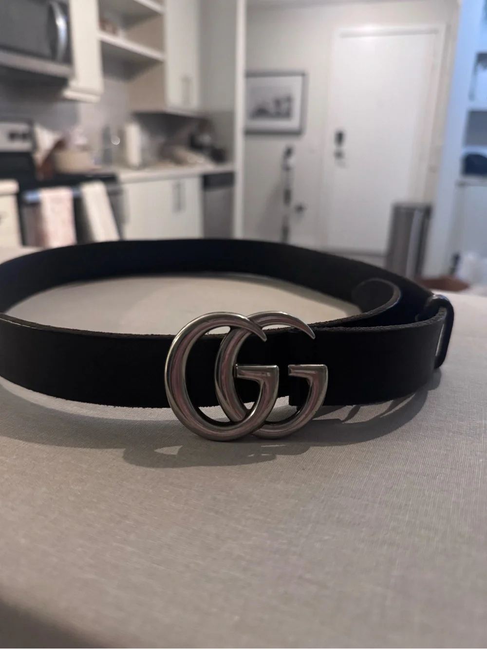 Gucci leather belt